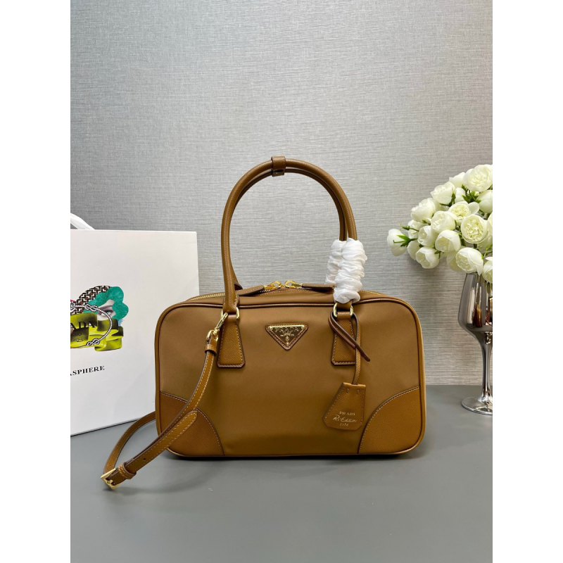 Prada Re-Edition 1978 medium Re-Nylon and Saffiano leather two-handle bag