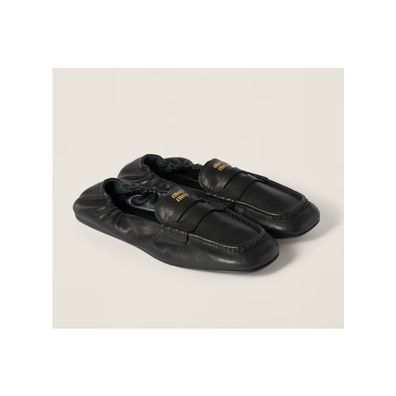 Miu Miu Leather loafers