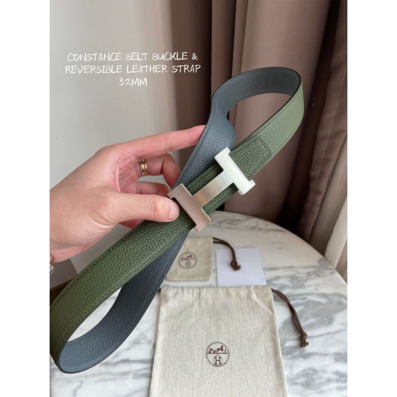 Hermes Reversible Belt 3.2cm